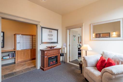 Fireplace Living at Fairview Village Apartments, Fairview, OR, 97024