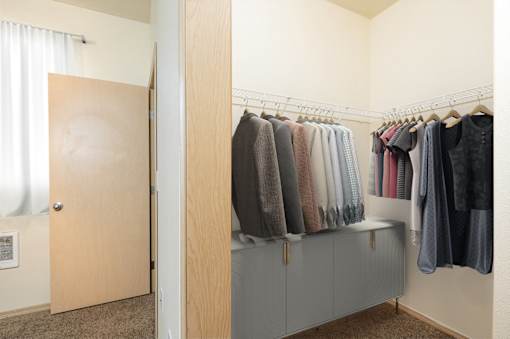 Closet Room at Fairview Village Homes, Fairview, 97024