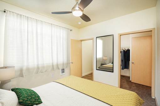 Second Bedroom at Fairview Village Homes, Fairview, OR