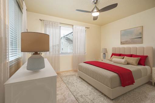 Gorgeous Bedroom at Fairview Village Homes, Fairview, Oregon