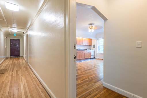 Long Hallway at Palladian Apartments, Portland, OR ? 