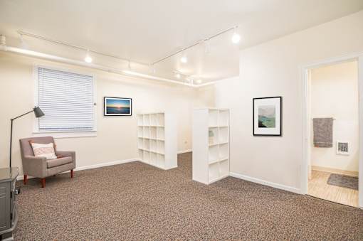 Carpeted Living Area at Palladian Apartments, Portland, OR 97201 ? 