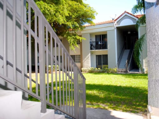 Outdoor Staircase at Heron Pointe, Miramar, FL, 33025