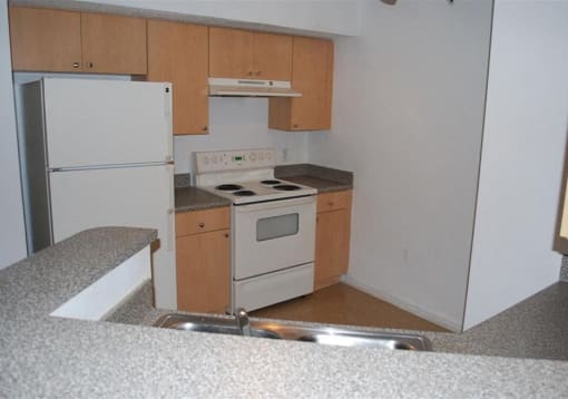 Kitchen with appliances  at Bonita Pointe, Florida City, FL