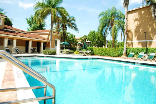 Pool With Sundecks at Hidden Cove, Florida