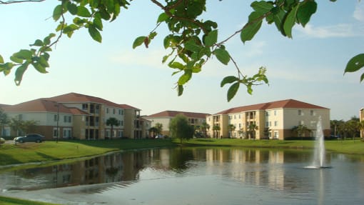 Buildings near the lake at Hunters Run, Middleburg, 32068