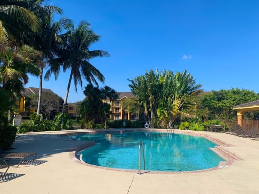 exterior and pool at Indian Trace, West Palm Beach, 33407