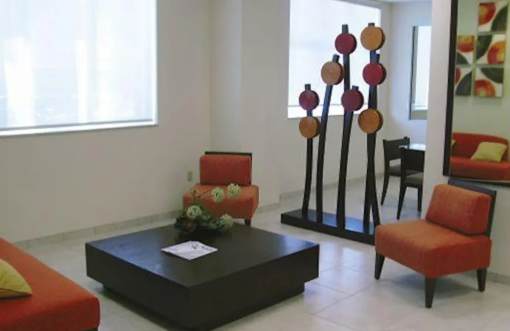 Living room at Eclipse West Apartments, FORT LAUDERDALE, FL