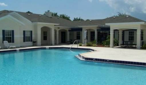Swimming Pool at Palm Bay Apartments, Palm Bay, FL 