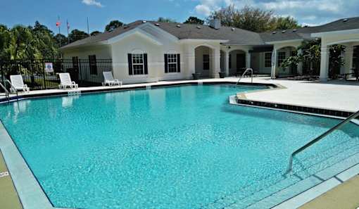 Swimming Pool at Palm Bay Apartments, Palm Bay, FL 