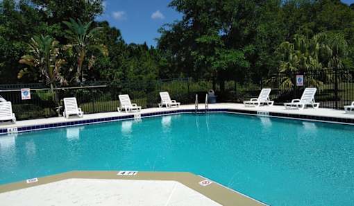 Pool at Palm Bay Apartments, Palm Bay, FL 