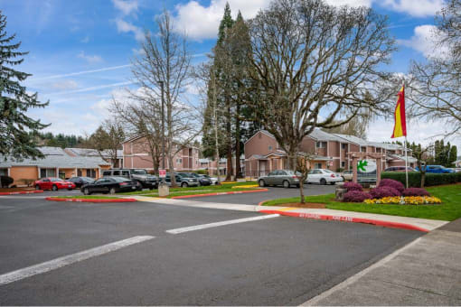 Parking Lot at Fort Vancouver Terrace, Vancouver, WA, 98661