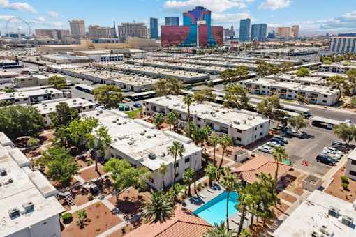 Aerial View Of Property at Zoom Apartments, Las Vegas, Nevada