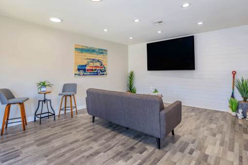 Living Area at Zoom Apartments, Las Vegas, Nevada