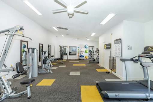 Gym at Jolt Apartments, Las Vegas, NV