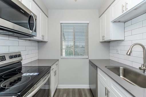 Modern Kitchen at Jolt Apartments, Las Vegas, NV