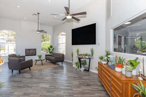 Main Living Room at Spin Apartments, Las Vegas, NV
