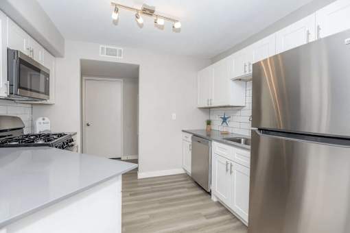 Open Kitchen at Spin Apartments, Las Vegas, 89110