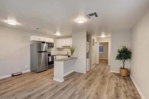 Kitchen Area at Dash Apartments, Las Vegas, 89104