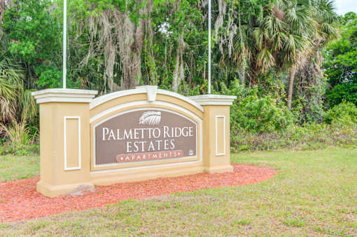 A Sign for Property at PALMETTO RIDGE Apartments, TITUSVILLE, FL, 32960