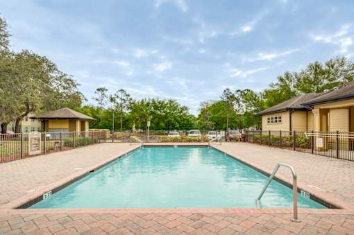 Swimming Pool at PALMETTO RIDGE Apartments, TITUSVILLE, Florida