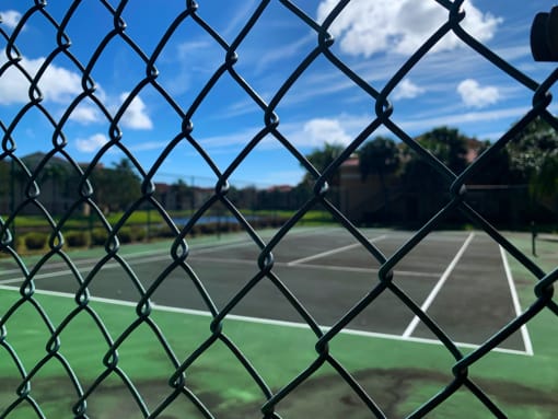 Renaissance tennis court