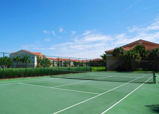Renaissance tennis court at Renaissance, West Palm Beach