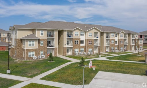 Exterior building at Salish Flats APARTMENTS, Airway Heights, WA 99001