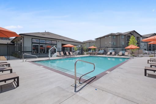 Swimming at SKY MOUNTAIN BY VINTAGE, Nevada