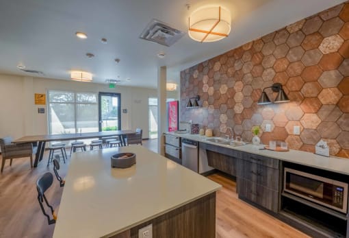Kitchen at STATION BY VINTAGE, COVINGTON, WA 98042