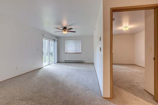 Living Room and Bedroom (unfurnished) at VINTAGE AT ARLINGTON, Arlington, 98223
