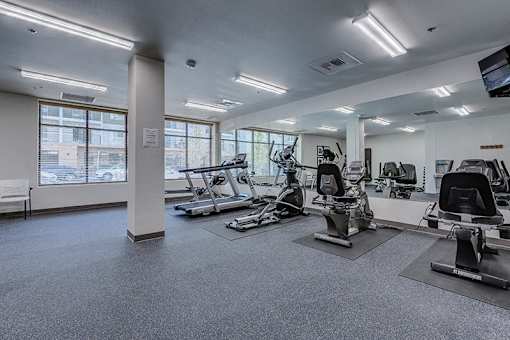 Fitness Room at VINTAGE AT MILL CREEK, Mill Creek, WA, 98012