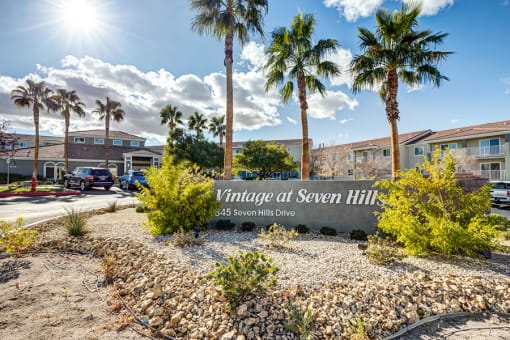Property Signage at VINTAGE AT SEVEN HILLS 55+ COMMUNITY, Henderson