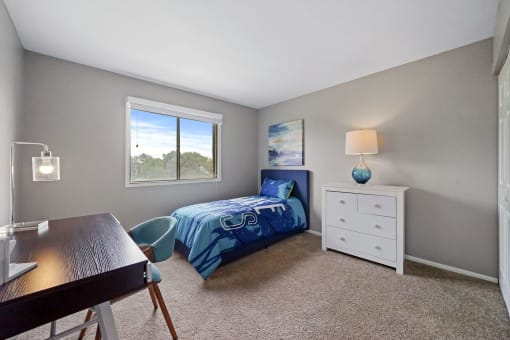 spacious bedrooms