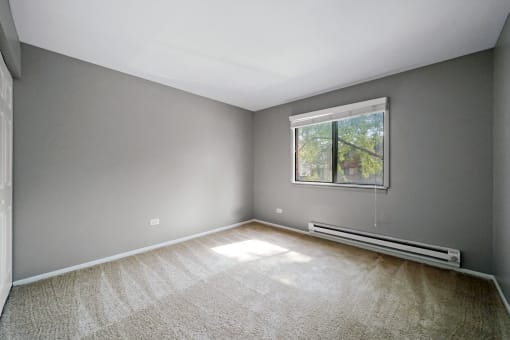 spacious bedroom