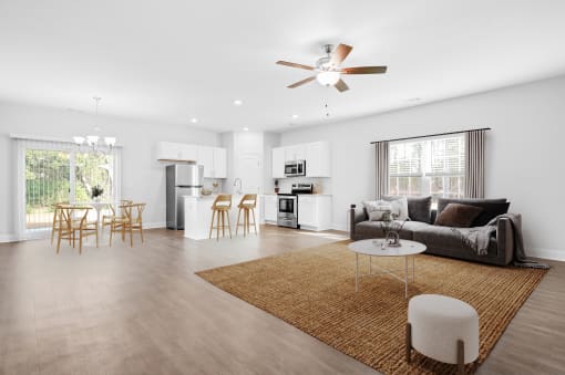 Blue Jay Commons Homes in Rincon, GA photo of living room