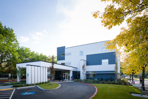 Exterior of building