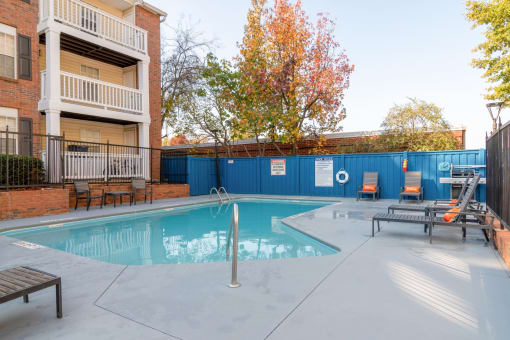 Collier Flats Apartments in Atlanta GA photo of  sparkling swimming pool