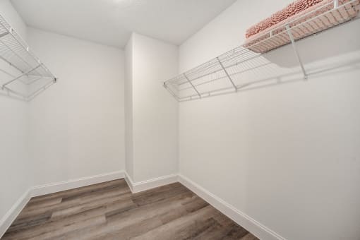 Lady Lake, FL Rentals – The Groves at Lake Ella - large closet with shelving
