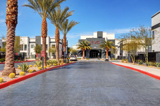 Entrance of the Evo in Las Vegas