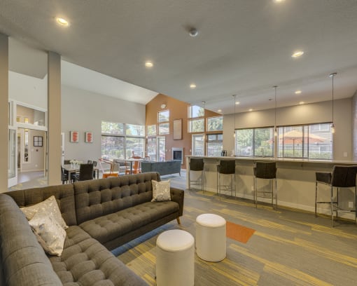 spacious clubhouse
