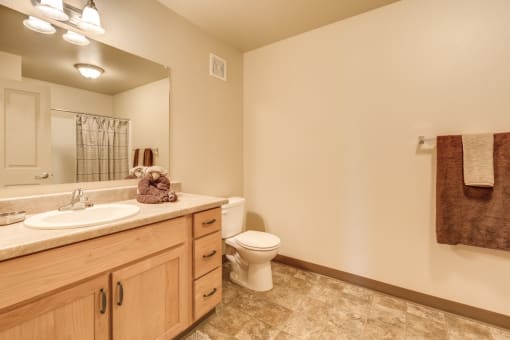 Updated bathroom