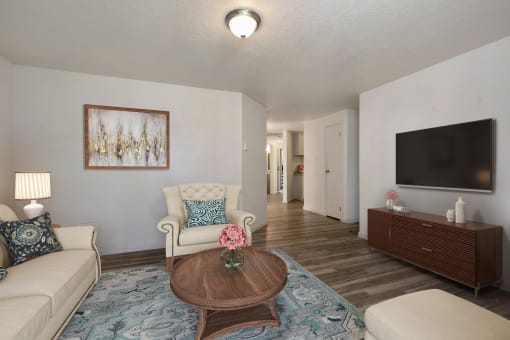 spacious living rooms