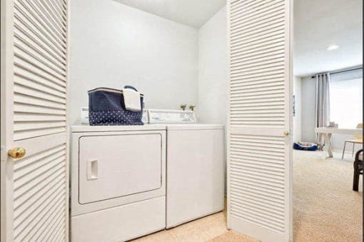 apartment laundry room