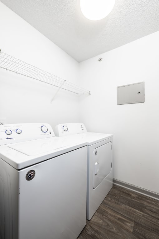 Apartments in Savannah, GA for Rent – The Palms at Chatham- our apartments have a laundry room with a washer and dryer