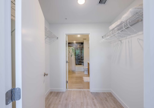 Countyline Apartments in Miami FL photo of large closet