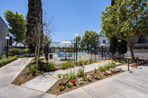 Beautiful landscaping