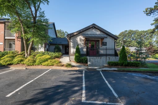 Apartments in Lawrenceville Georgia for Rent – Park on Sweetwater - exterior view of leasing office