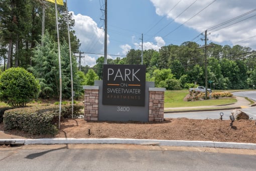 Lawrenceville, GA Apartments – Park on Sweetwater – the park on sweetwater apartments entrance sign