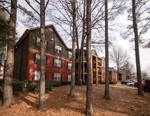 Flats at Riverview apartments in Duluth, GA 30096 photo of community building